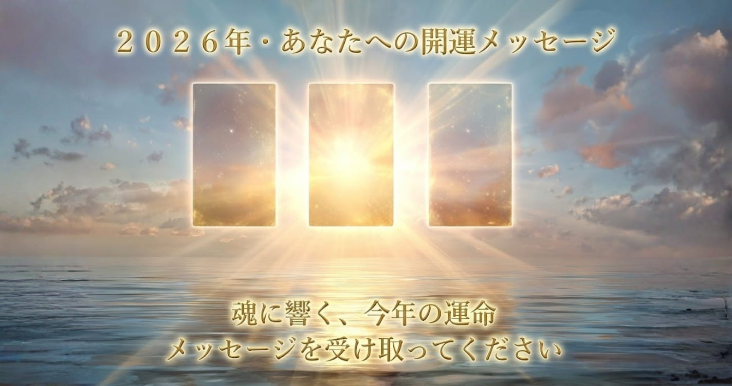 投稿についてもっと詳しく 2026新春オラクルメッセージ